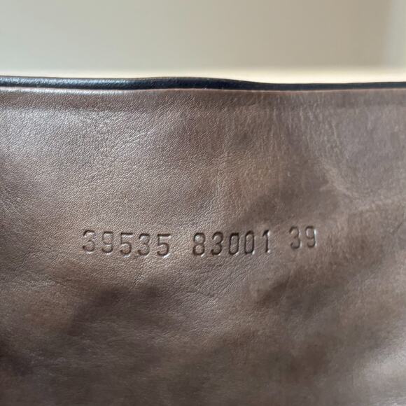 Coclico Black Leather Ankle Boots w/ Sculpted Wood Block Heel EU 39 US Size 8.5 - Picture 12 of 14